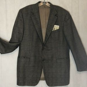 Canali Silk Wool Sport Coat Jacket Blazer sz 44